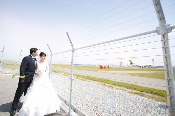 空の上での結婚式 39 000フィートのバージンロード パーティレポート 公式 セントレアウェディング
